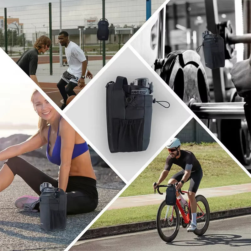 GymiMate Magnetic Water Bottle Bag